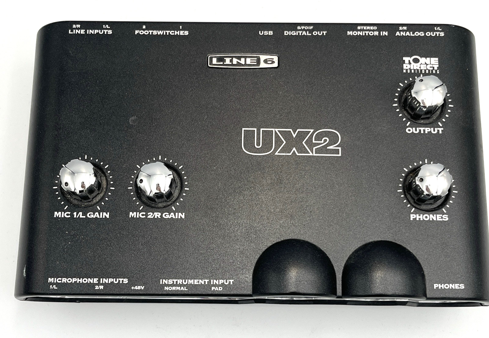 Line 6 POD Studio UX2 Digital Music Recording Interface-O2D with USB Cable