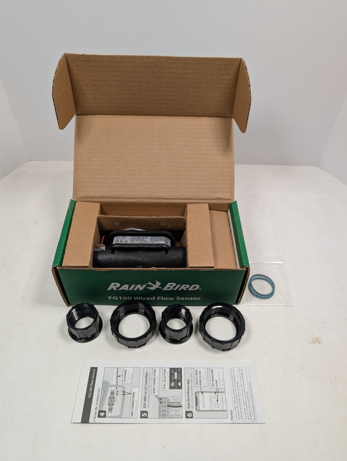 Rain Bird FG100 1 Inch Wired Plastic Flow Sensor with NPT Threaded A83926