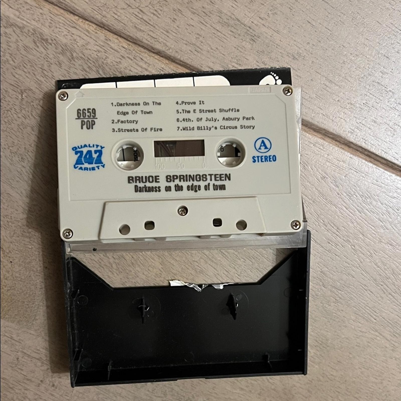 Bruce Springsteen Born to Run Cassette