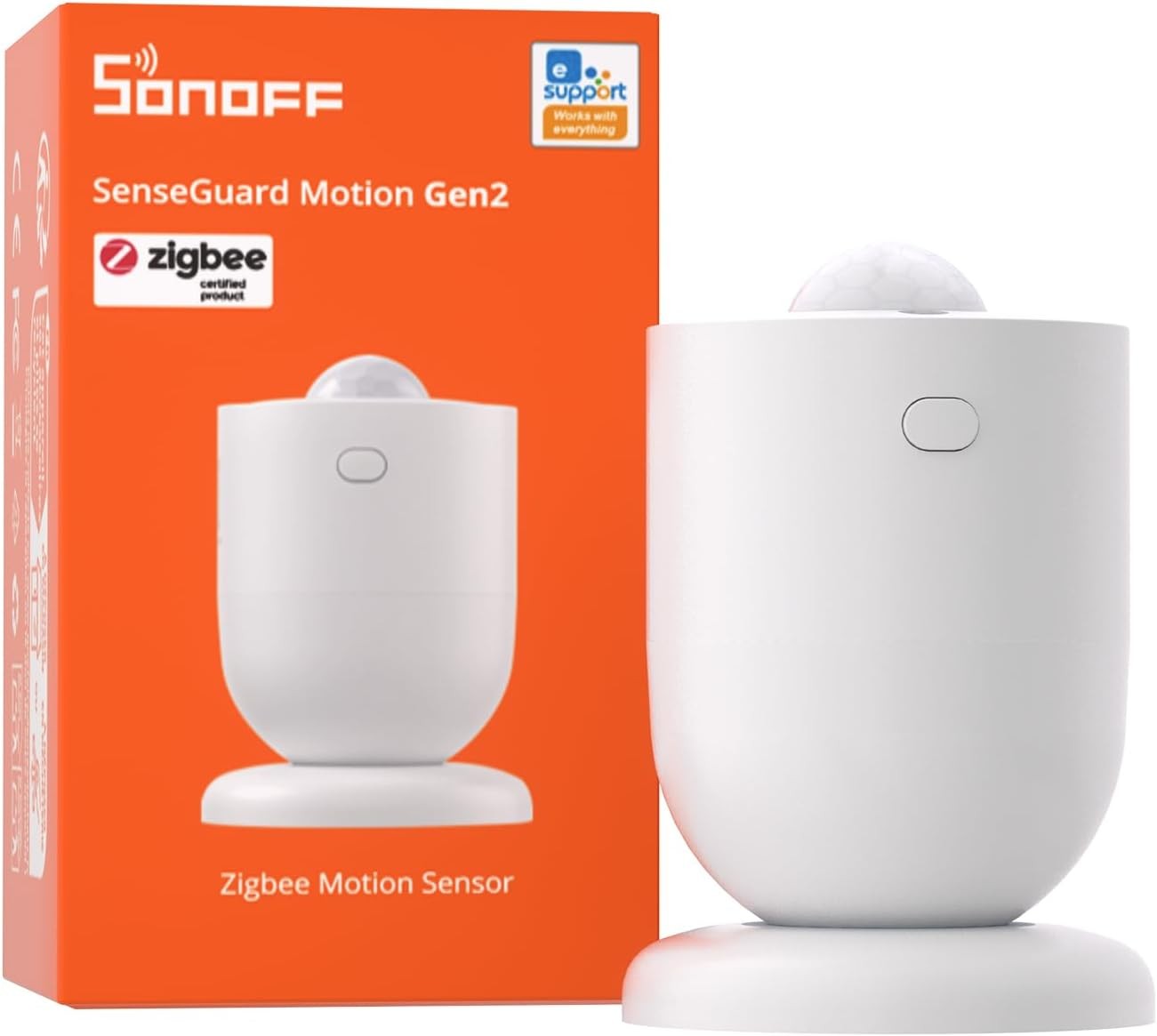 SONOFF SNZB-03PR2 Zigbee PIR Motion Sensor with Light Sensor Smart Home Security