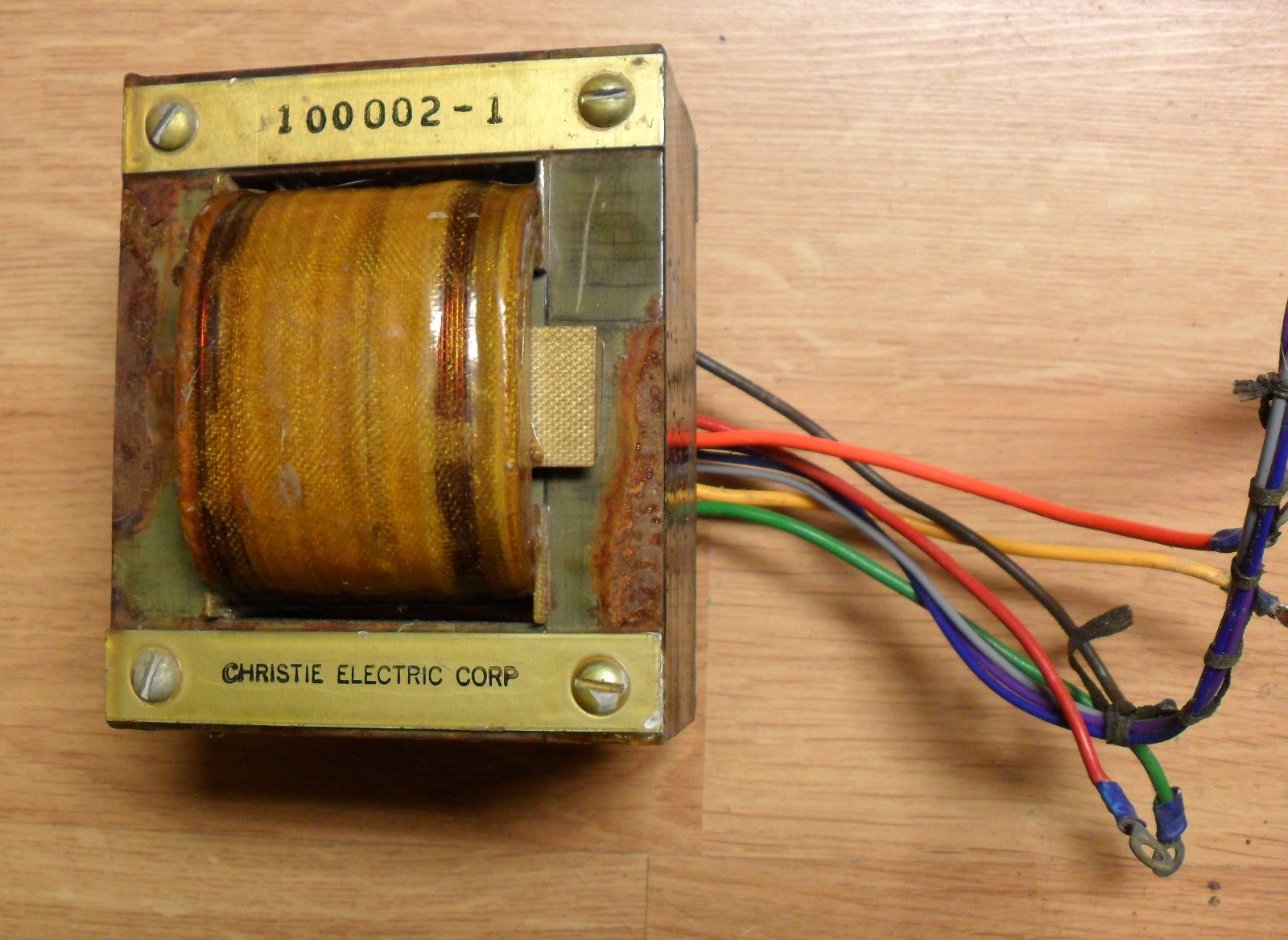 Christie Electric Transformer Model 100002-1 - from HP Agilent