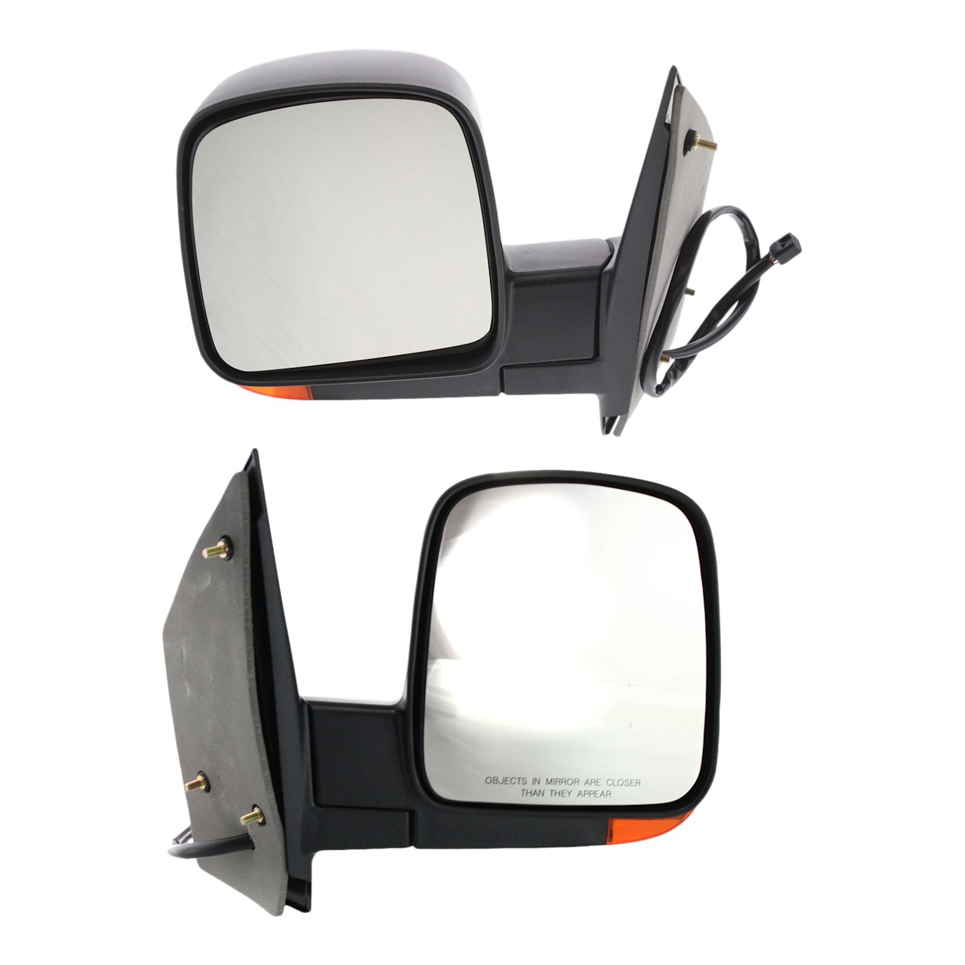Power Heated Side Mirrors w/ Signal Left/Right Pair Set for 03-07 Express Savana