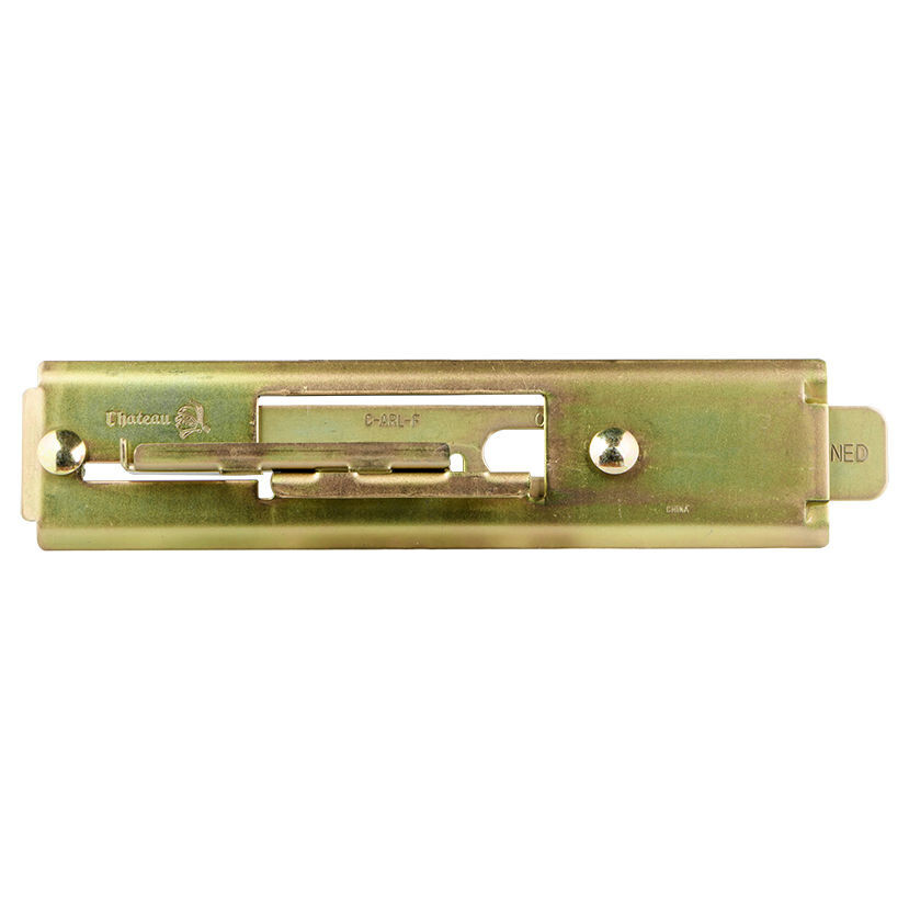 Chateau C-ARL-F-ZC Flush Door Gate Latch Mini Warehouse Roll Up Doors Zinc