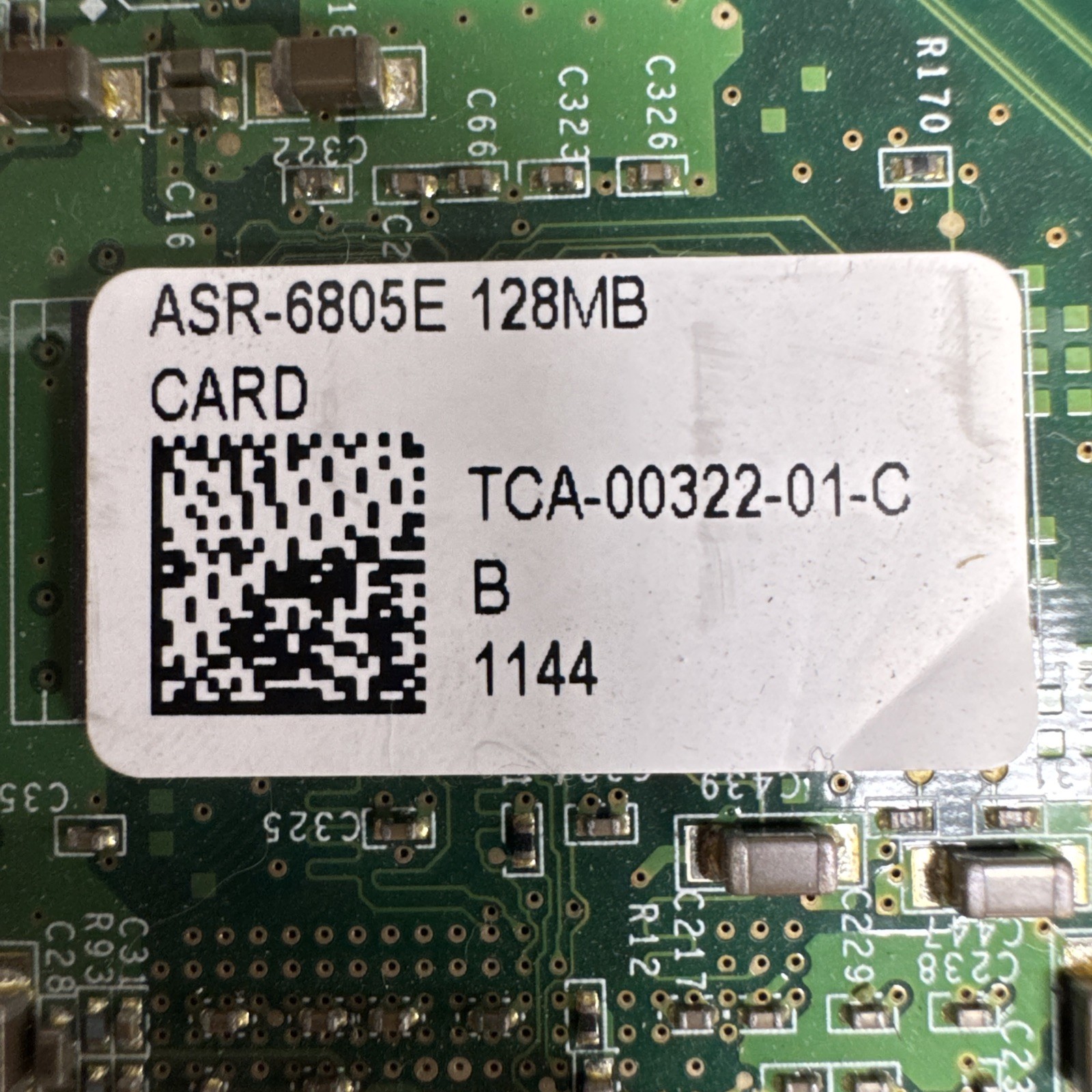 Adaptec ASR 6805 E 128MB RAID Controller Card PCIe SATA/SAS + Cables