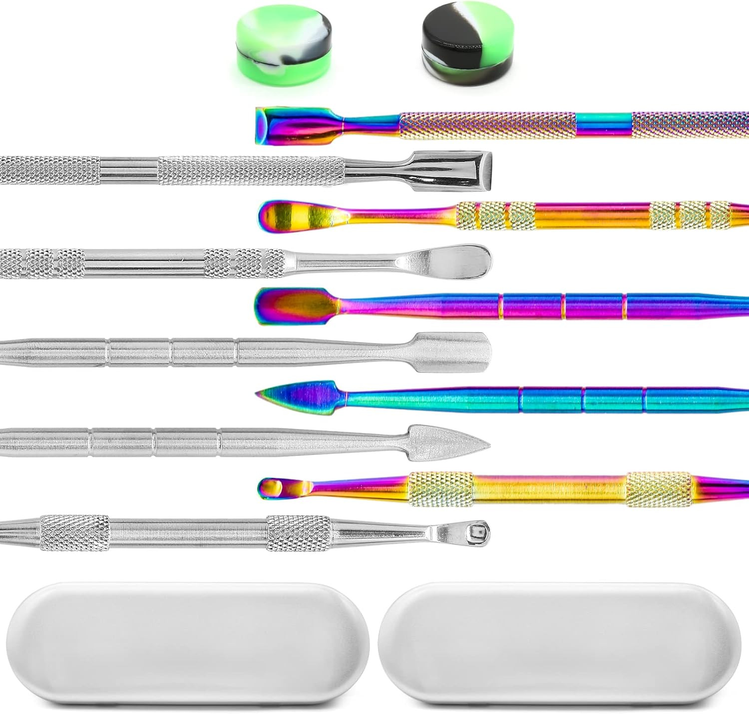 12PCS Wax Carving Tool, 2 Sets Stainless Steel Wax Tool Carving Tool Kit, Double