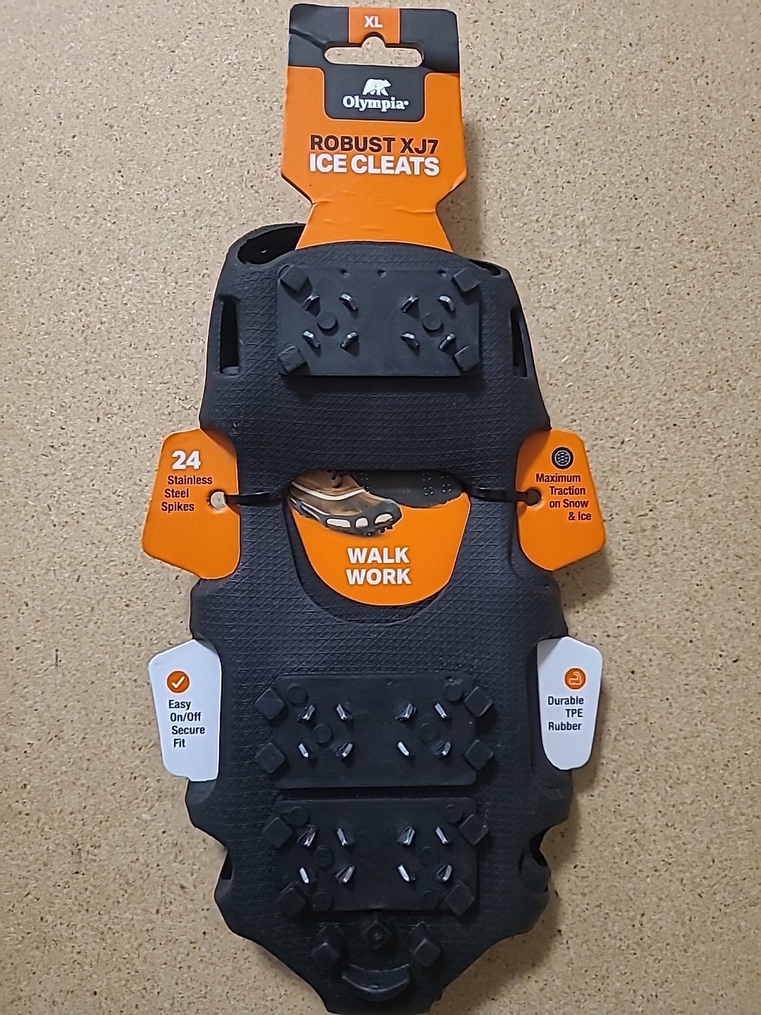 Olympia Robust XJ7 Ice Cleats Size XL
