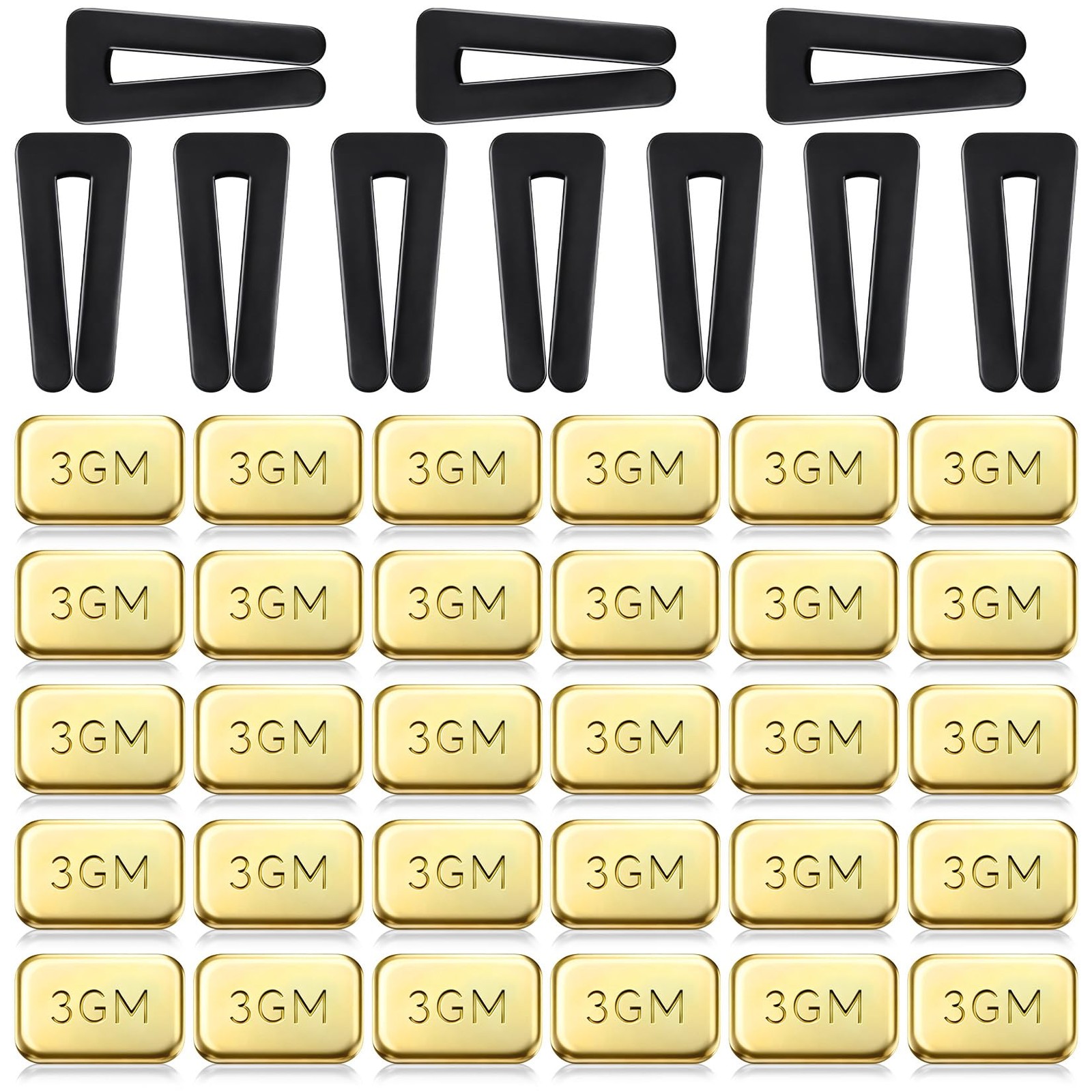 40PCS Ceiling Fan Blade Balancing Kit, 10 Sets Ceiling Fan Weight Balance Kit...