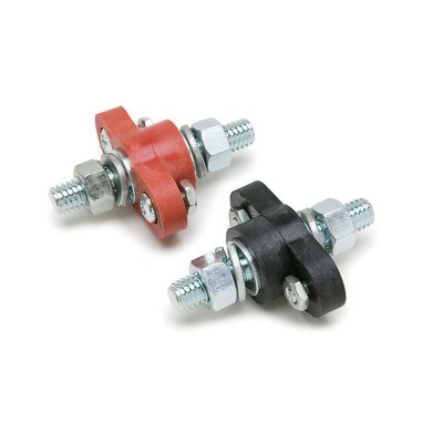Painless Wiring 40106, Kit Battery Cable Connector 12V 1 in Dia Hole Bulkhead