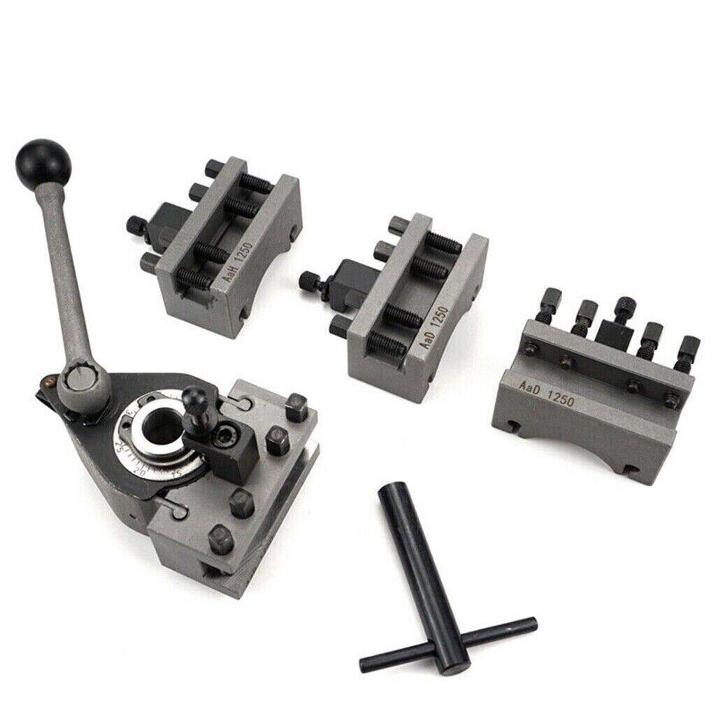 Size Aa Quick Change Tool Post Holder for Mini Lathe Multifix Lathe Tool Post