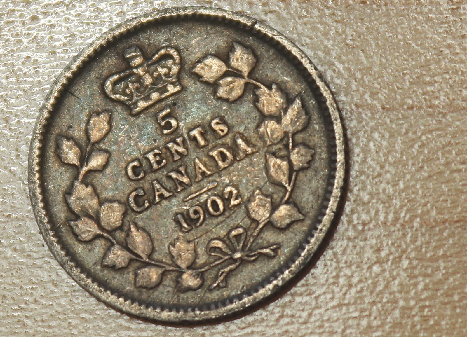 1902 Canada 5 Cents Silver Double Letters?