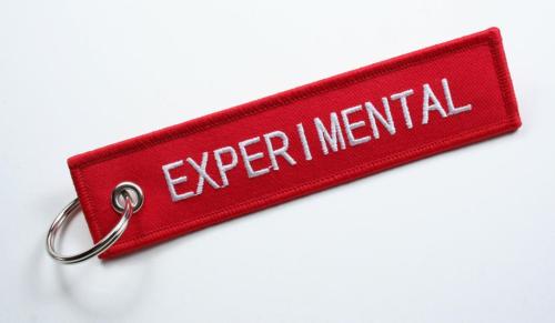 Experimental Aircraft Key chain for Builders, Owners
