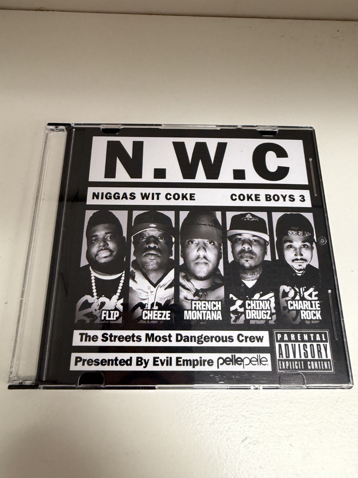 EVIL EMPIRE FRENCH MONTANA CHINX DRUGZ COKE BOYS 3 NWC MIXTAPE MIX CD PROMO 2012