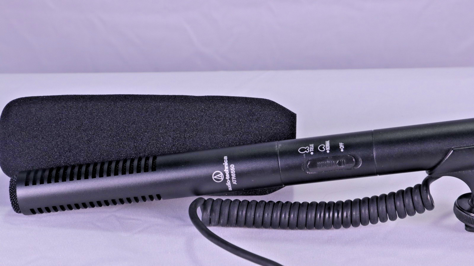 Audio Technica ATR 6550 Shotgun Mic - Wind Sock