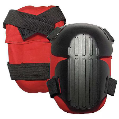 Impacto 879-00 Knee Pad, Hard Shell, Gel Pad, Plastic Cap, Hook-And-Loop