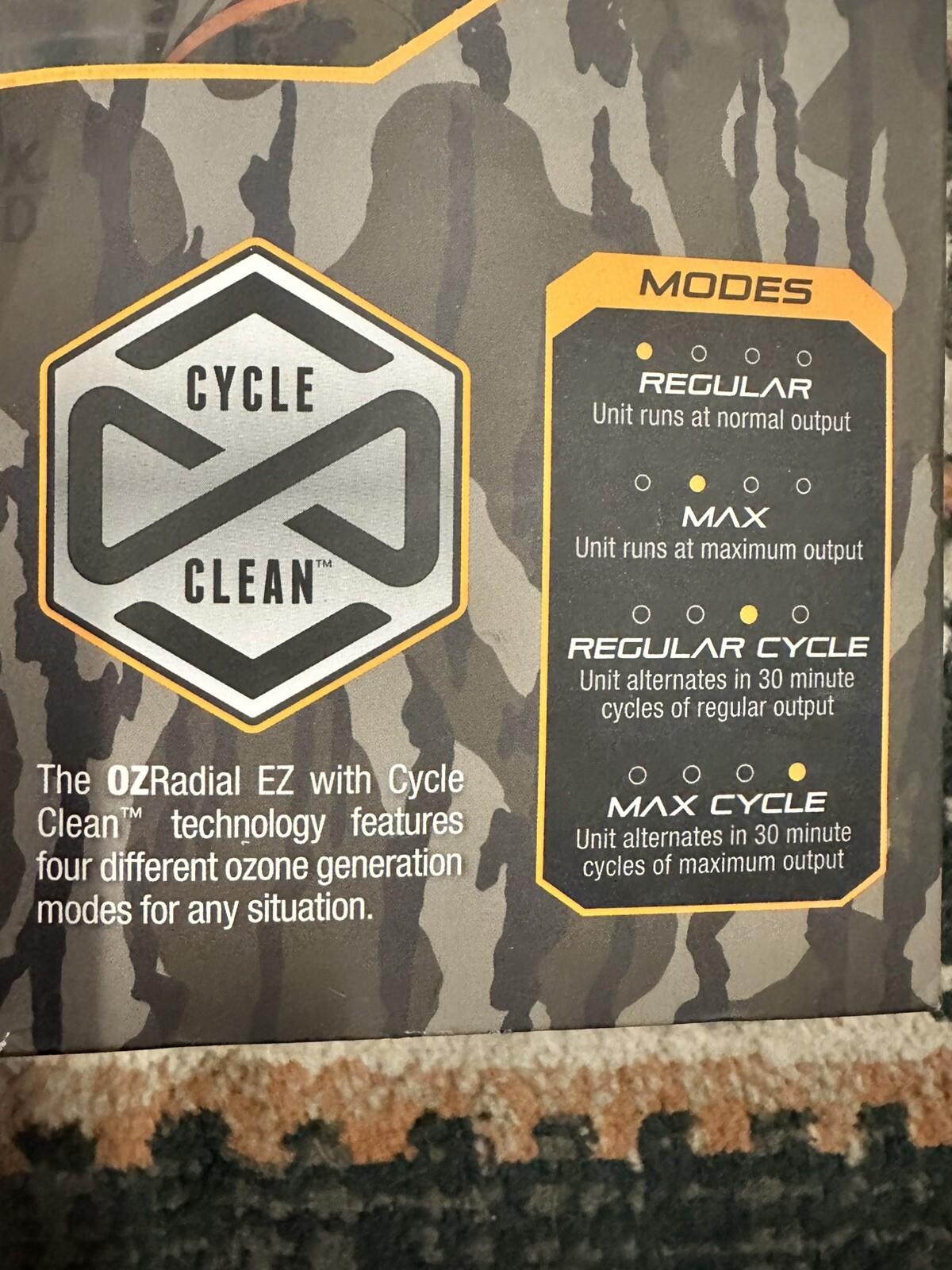 Radial Active Oder Destroyer Bottomland / Portable Deodorizer/ $279.99 MSRP