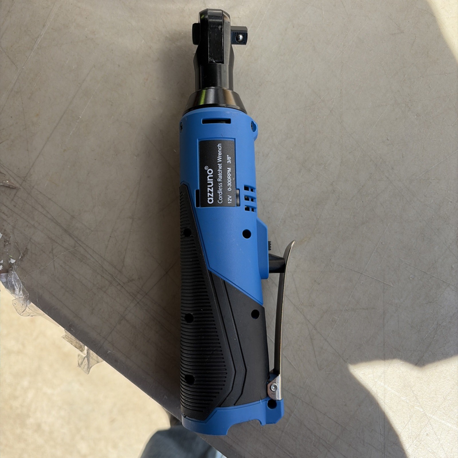 AZZUNO 3/8" Electric Ratchet Wrench Cordless Ratchet - Tool Only