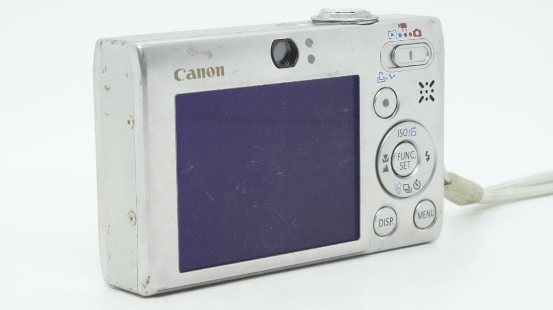 Canon IXY Digital 25 IS Silver Compact Digital Camera Tested Working Japan