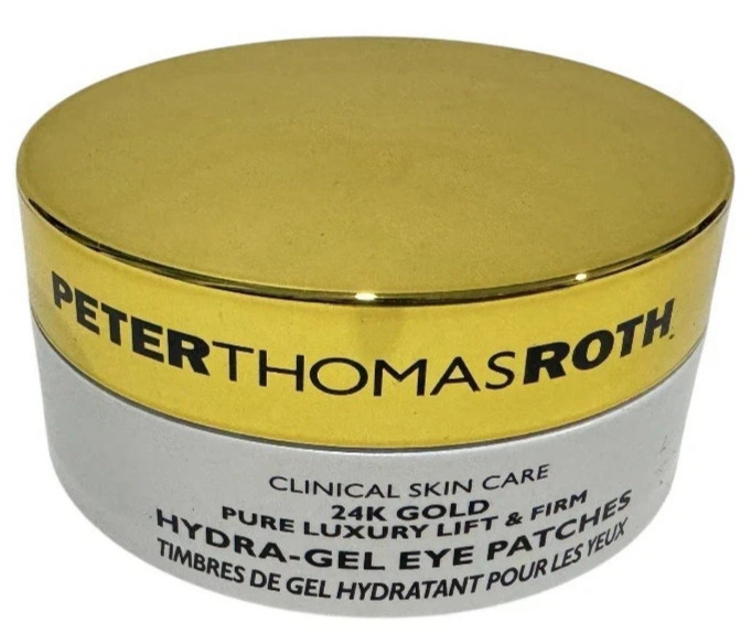 Peter Thomas Roth 24K Gold Eye Patches ~ Lift & Firm Anti-Aging ~ 60 ct ~ NWOB