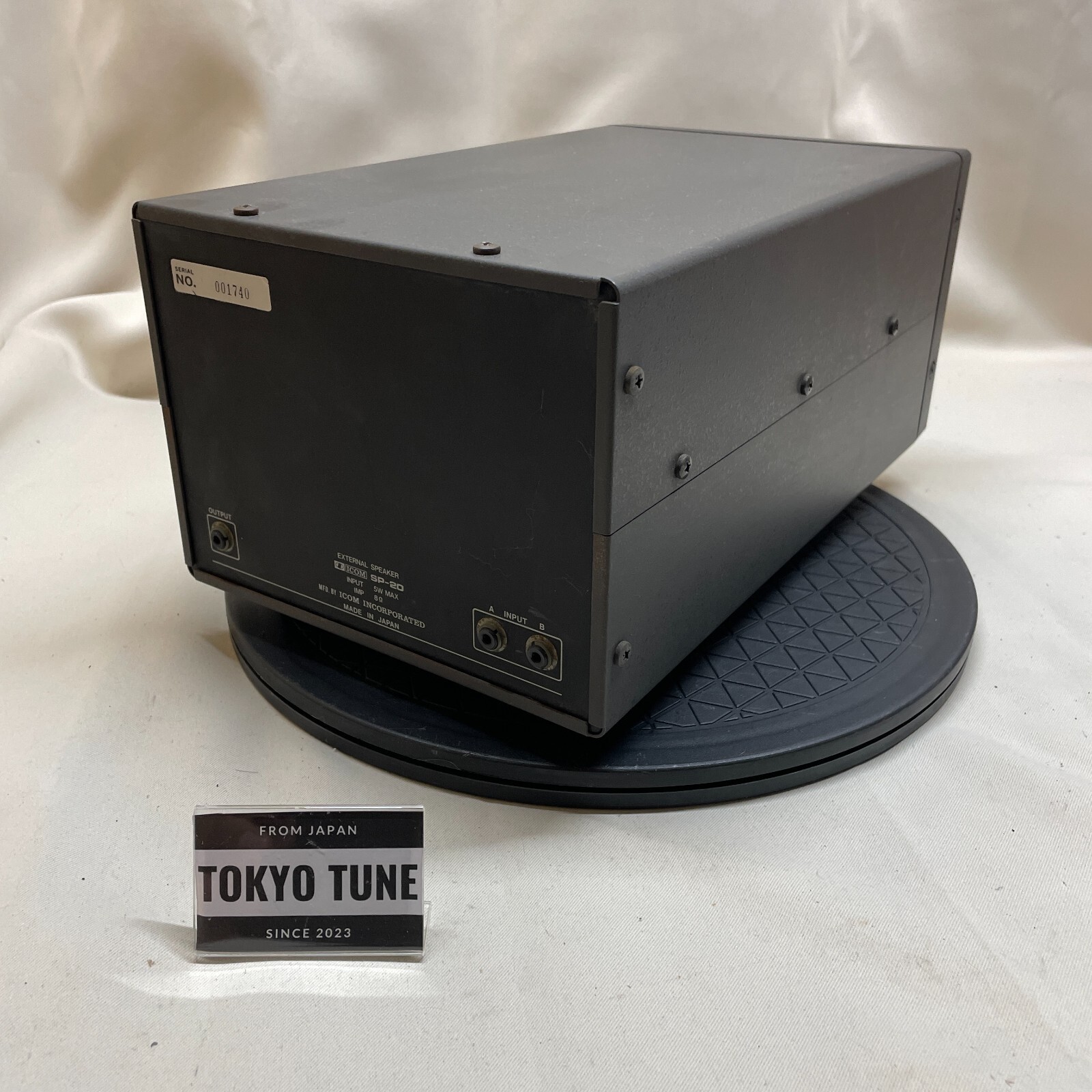 ICOM SP-20 Ham Radio External Desktop Speaker Working