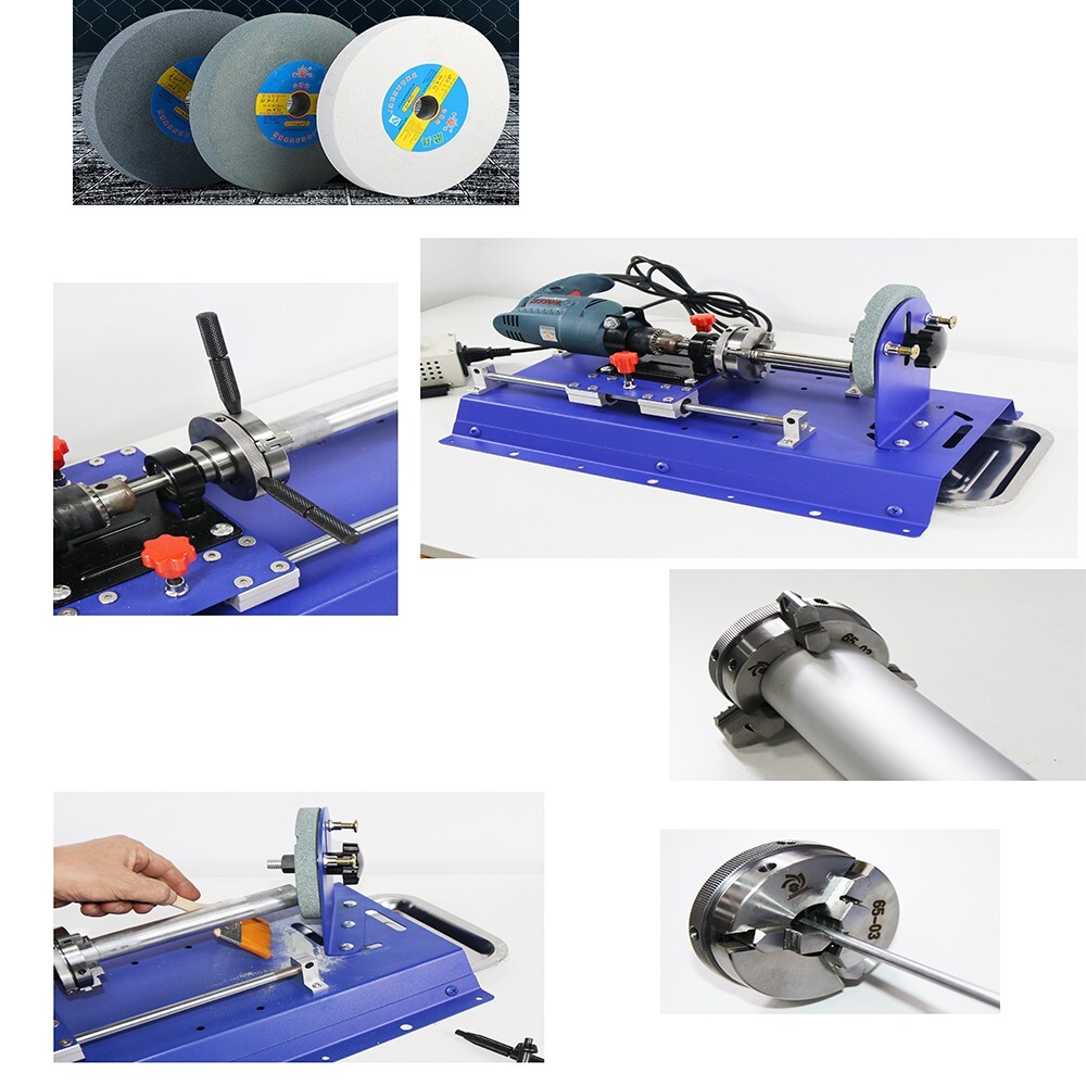 Small Metal Pipe Rod Multifunctional Processing Machine for Drawing Polishing