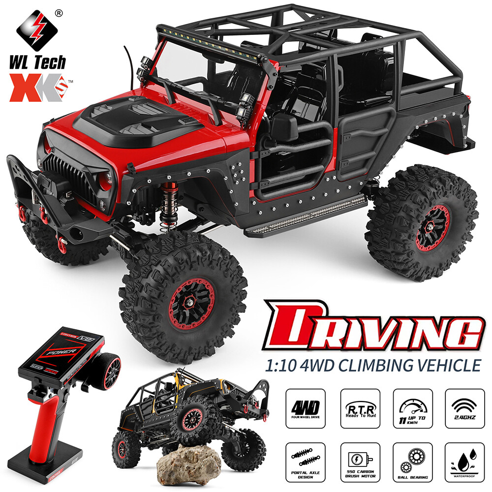 Wltoys 1:10 Electric 4WD Climbing Crawler Car 104026 2.4G Off-road Vehicle RTR
