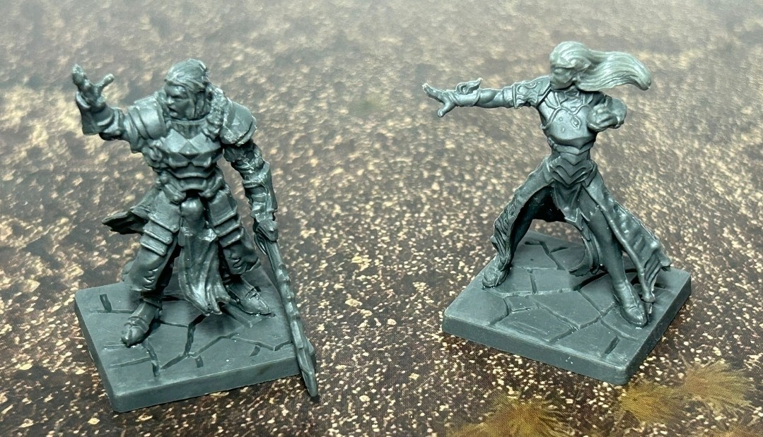 D&D Roleplay And Tabletop Charecter Collection Assembled & Unpainted