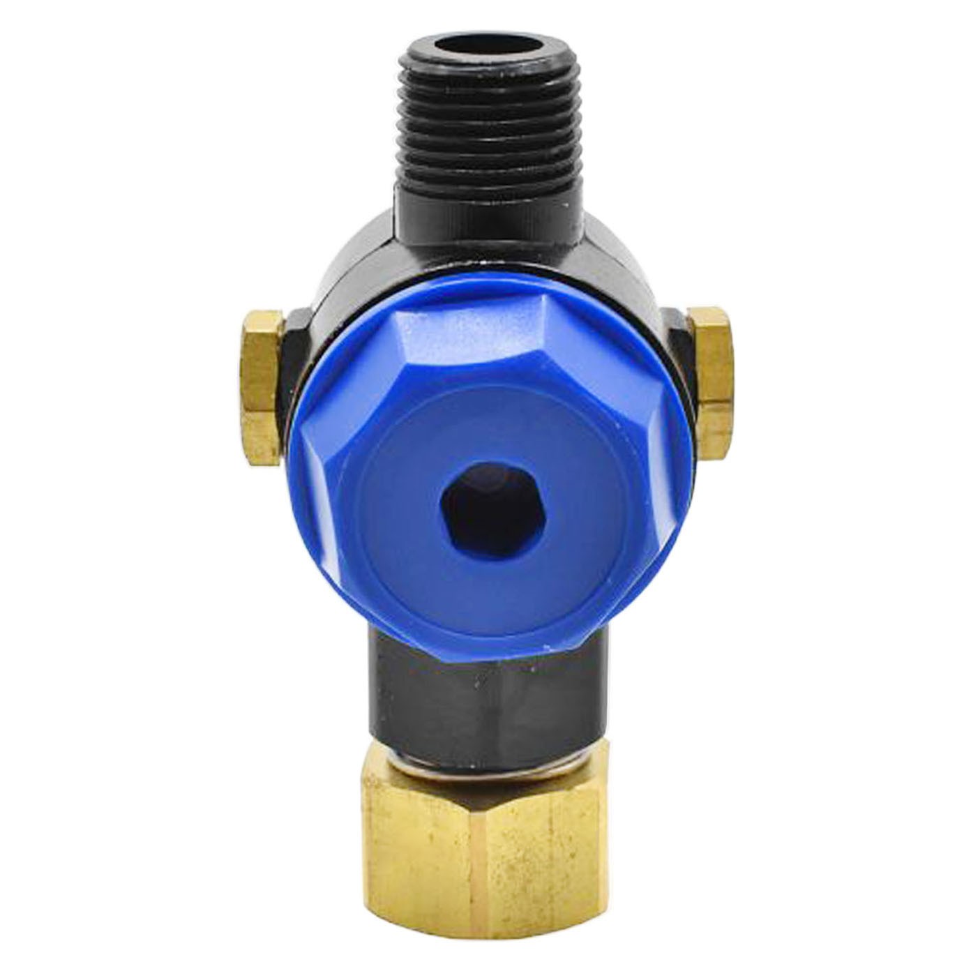 Interstate Pneumatics PW7204 Blue Water Inlet Filter 3/4" NH to 1/2" MNPT
