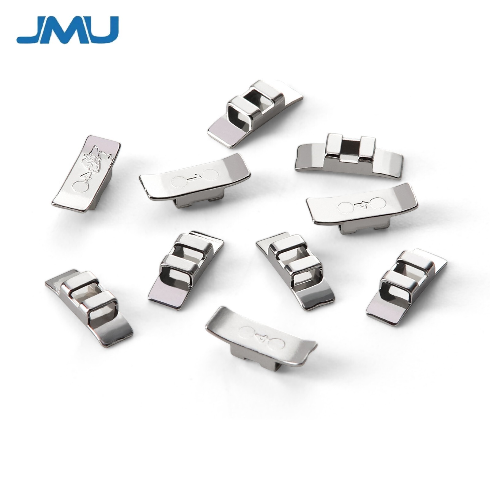 10Pcs JMU Dental Orthodonitc Lingual Sheath Accessory No Hooks