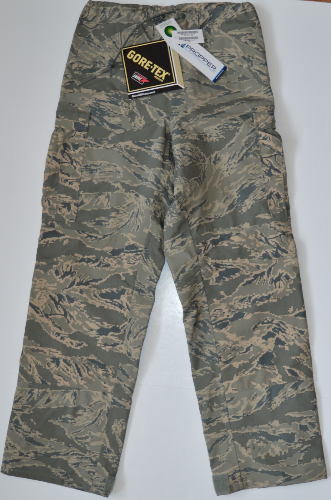 US Military All Purpose Environmental Camo Pants Trouser Gore-Tex SMALL LONG NWT