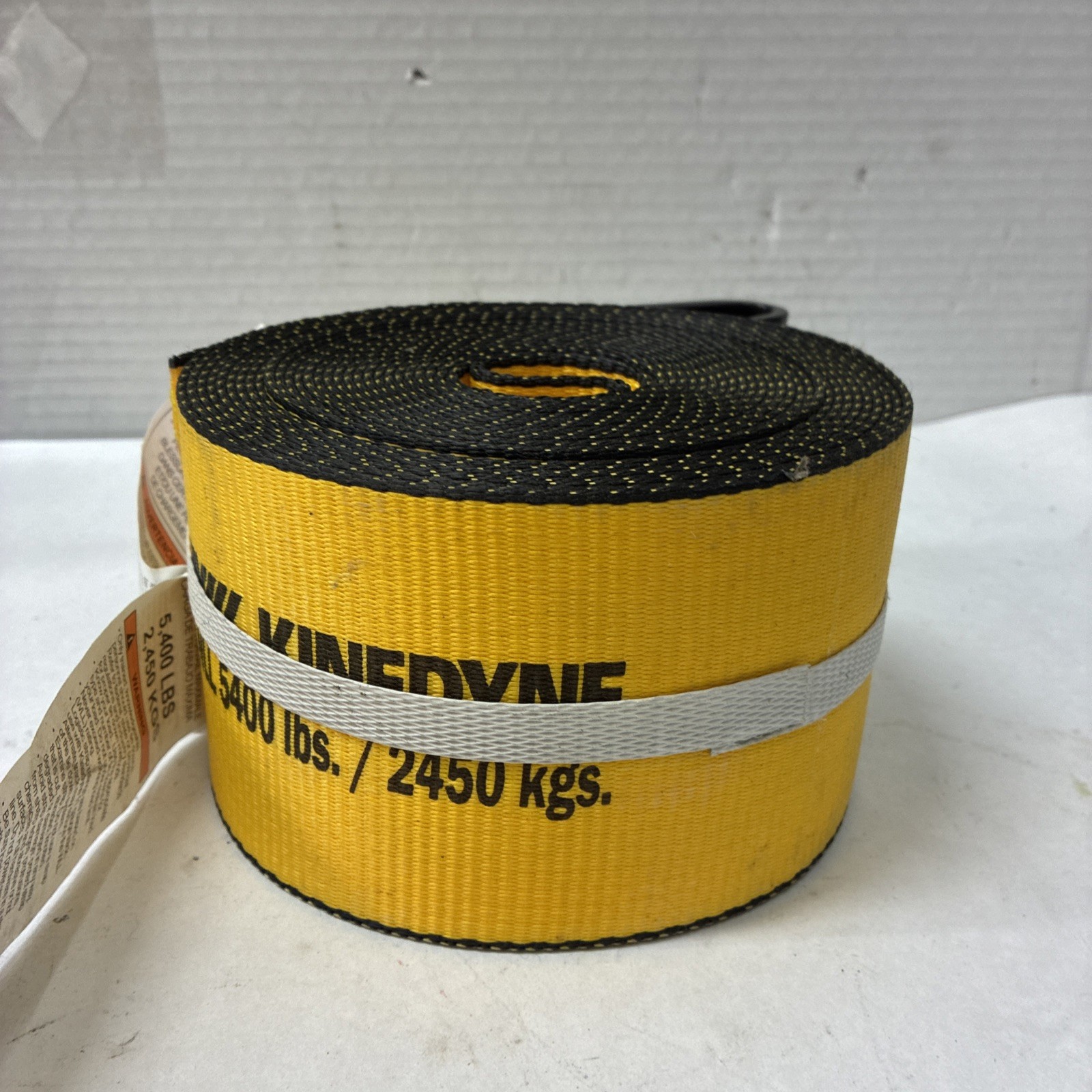 Kinedyne  4" x30' Winch StrapFlat Hook Qty 1