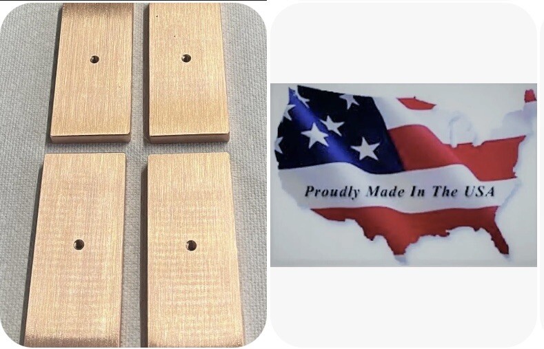 ECOSMARTE COPPER ELECTRODES 4 BARS⚡️REPLACEMENT 2” CU🇺🇸 99.95% PURE USA MADE!!