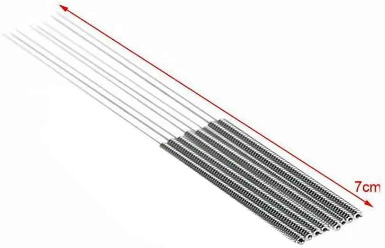 100 PCS 3D Printer Nozzle Cleaning Kit, 0.4 Mm Stainless Needles