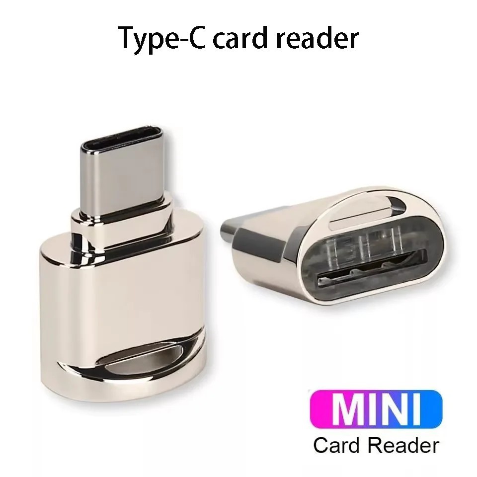 Type C To Micro SD TF Card Reader OTG USB Adapter Converter For Samsung Phone