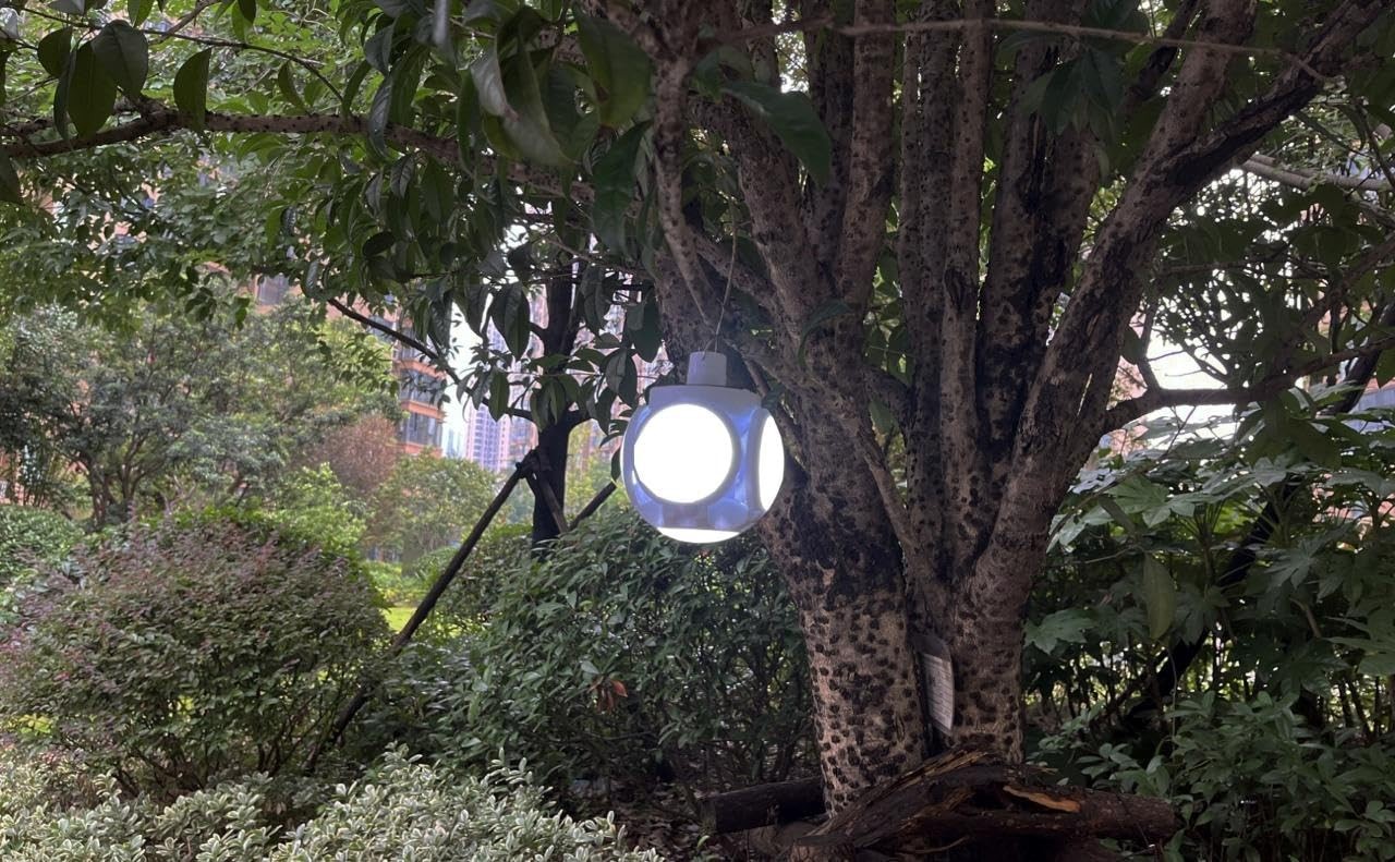 Solar & USB Charging Lantern Hanging Foldable Lamp with Bright LED Lights and...