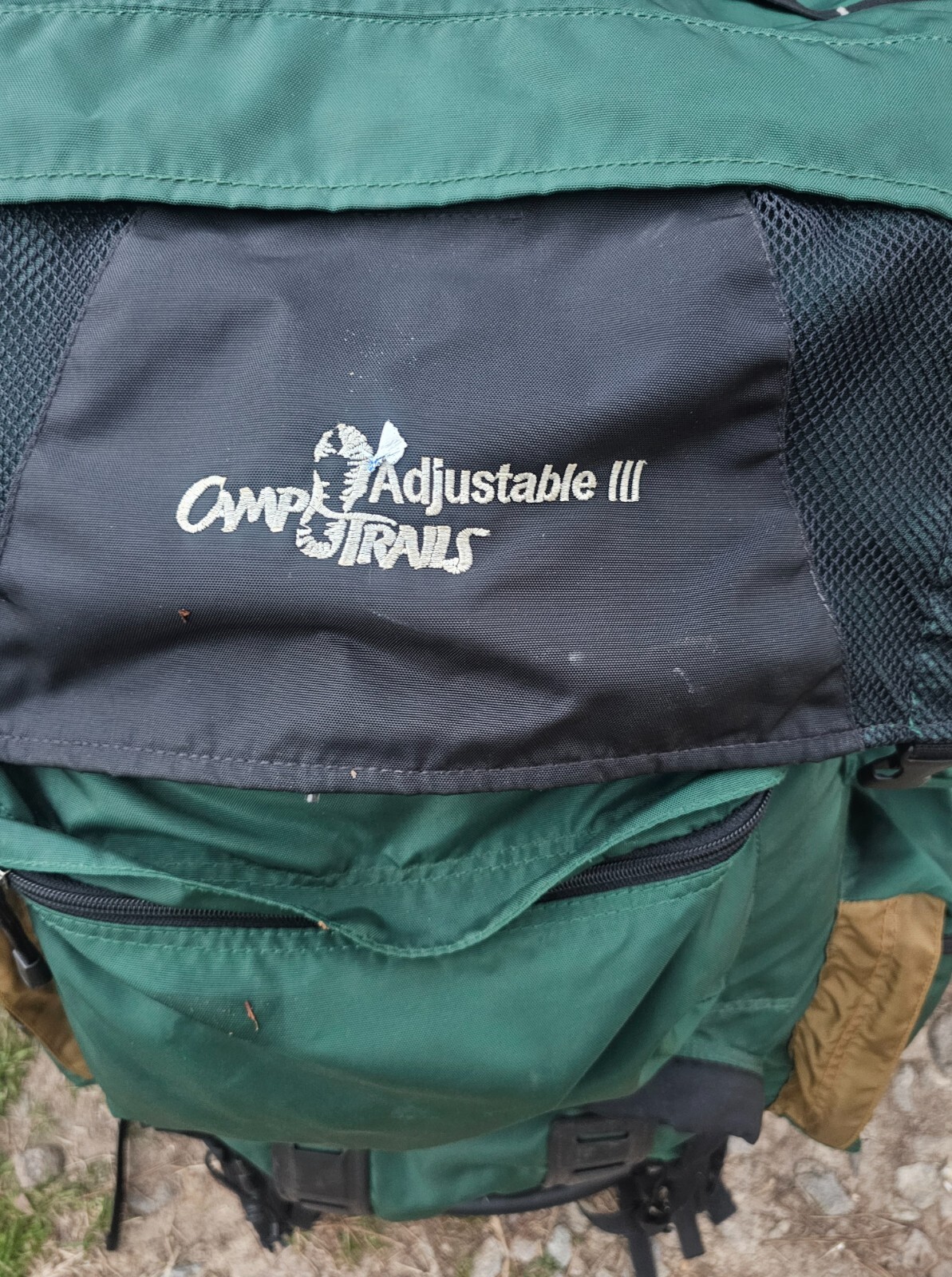 Camp Trails External Frame Backpack Hiking Camping Mid Size Canvas VTG