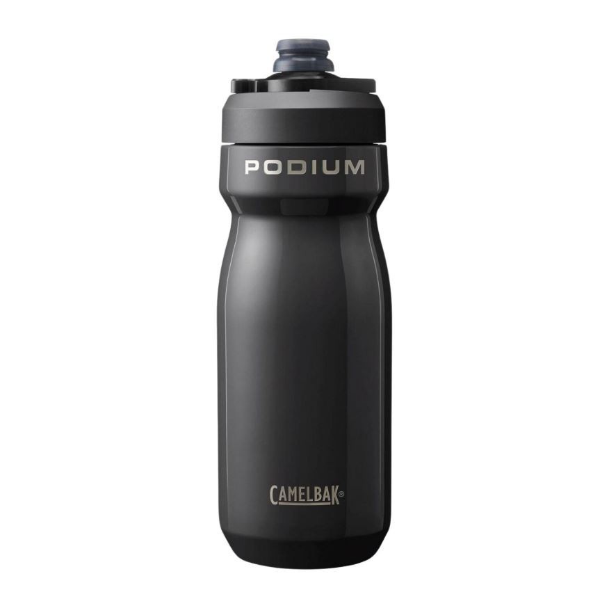 *1-Bottle* CamelBak Podium Insulated Stainless Steel 18 Oz Black 2964001052-A