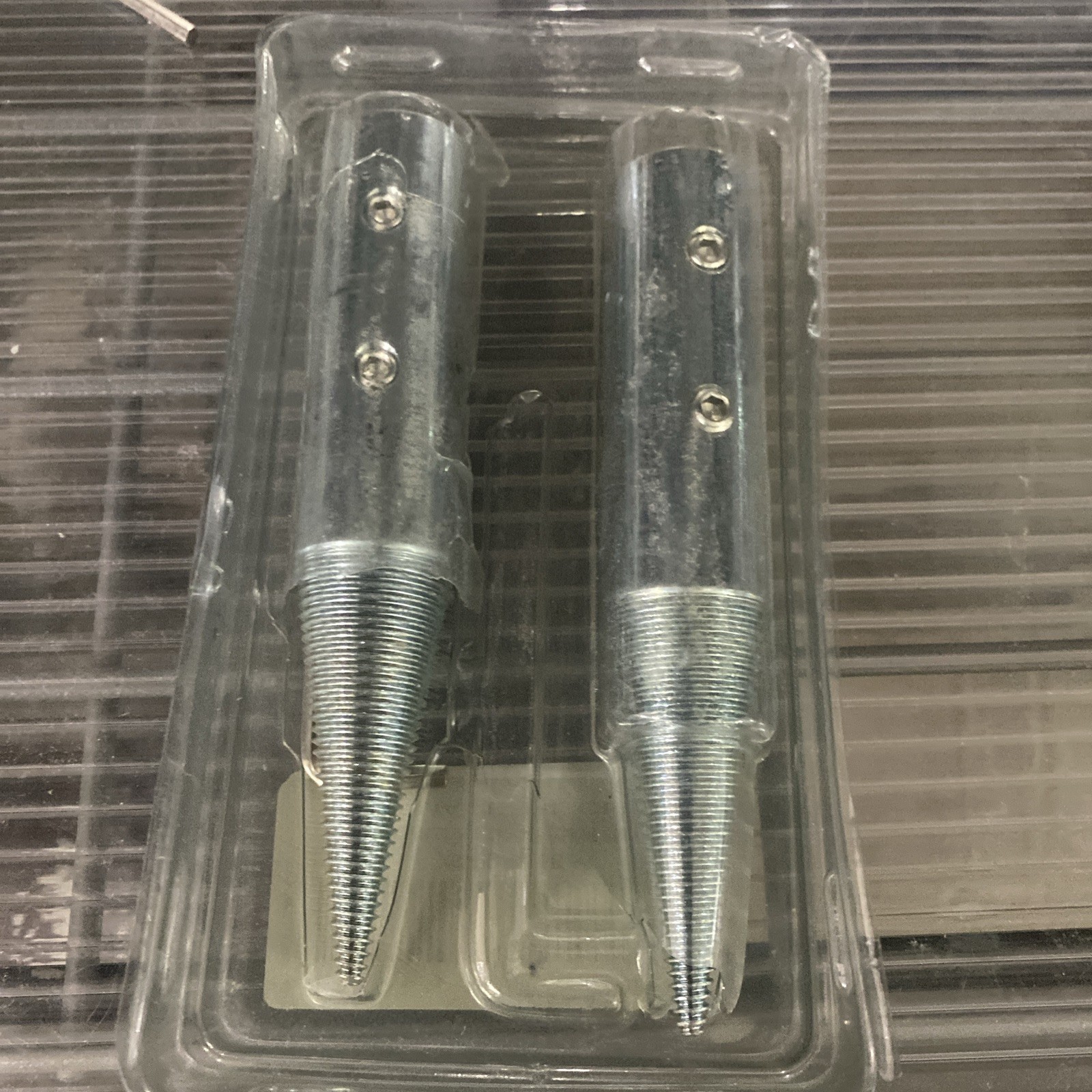2PCS Tapered Spindle Threaded Adapter for Polishing Wheels