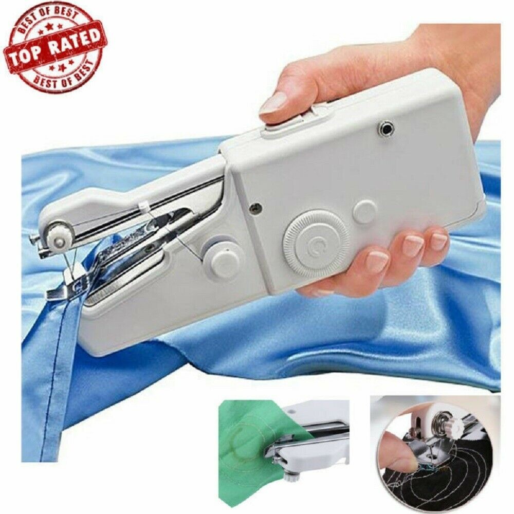 Portable Smart Mini Electric Tailor Stitch Hand-held Sewing Machine Household E