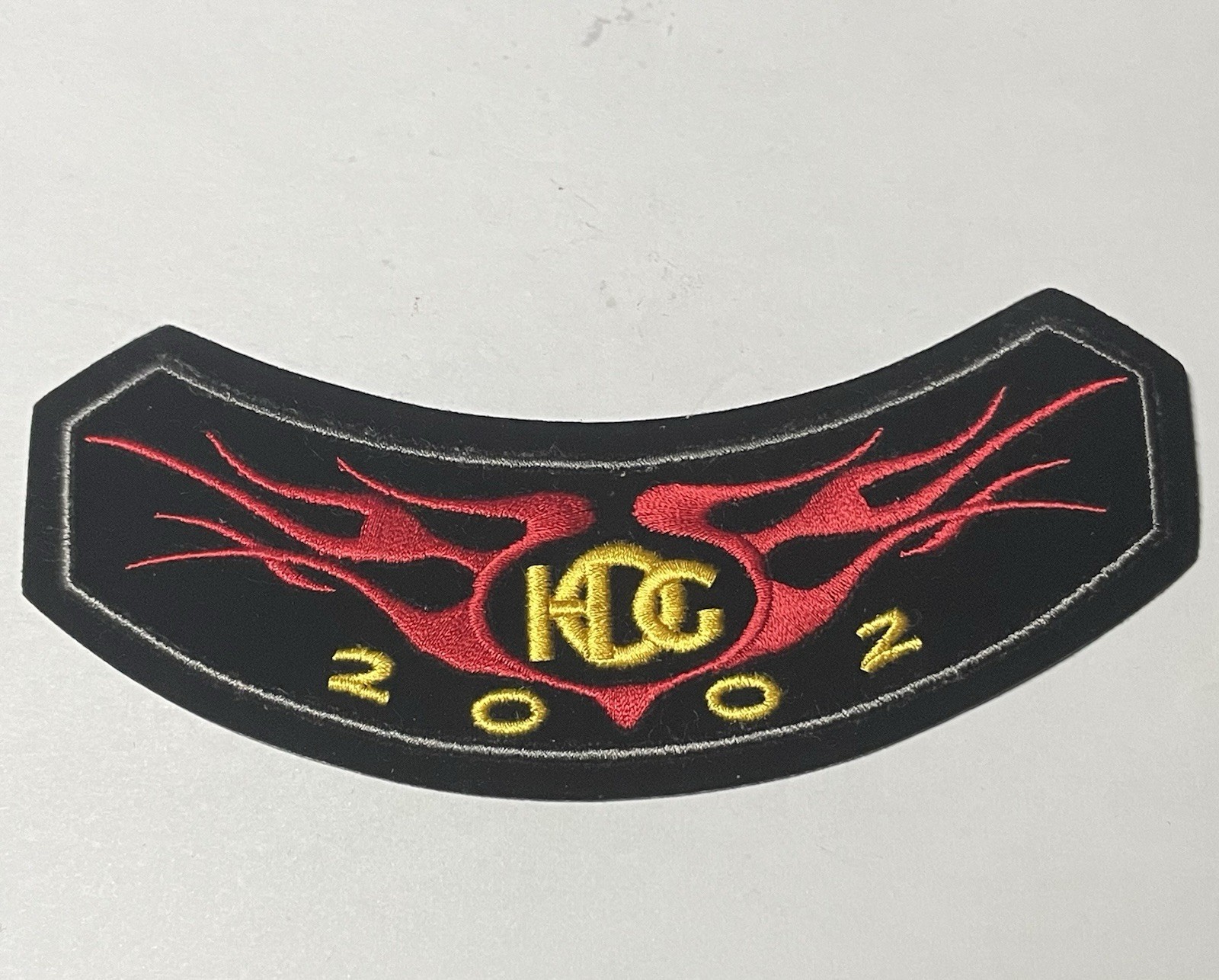 2002 HOG Membership Rocker Patch HARLEY DAVIDSON OWNERS GROUP L77