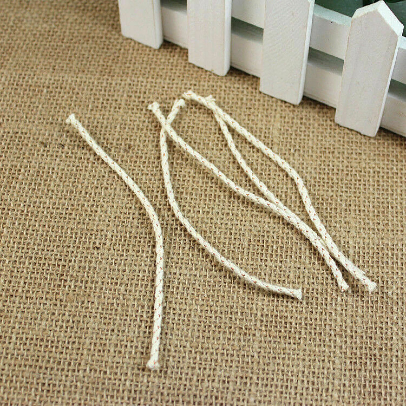 10Pcs Copper Wire Cotton Core Wick Thread Replacement in Dispenser Oil Lighters