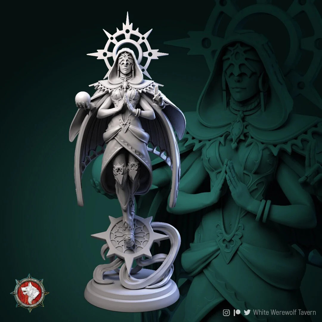 Oracle - 32-75mm Heavenly Justice - Resin Tabletop Miniature