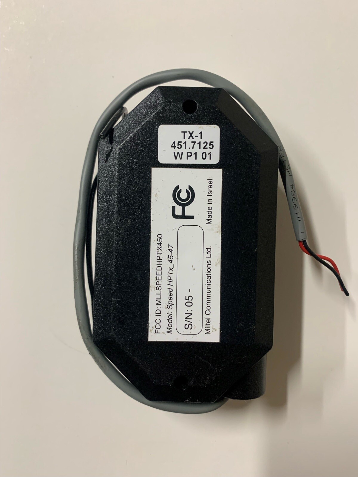 SpeedRead  STX-1 451;7125, W Pa 01, LI,  Pulse Refurbished
