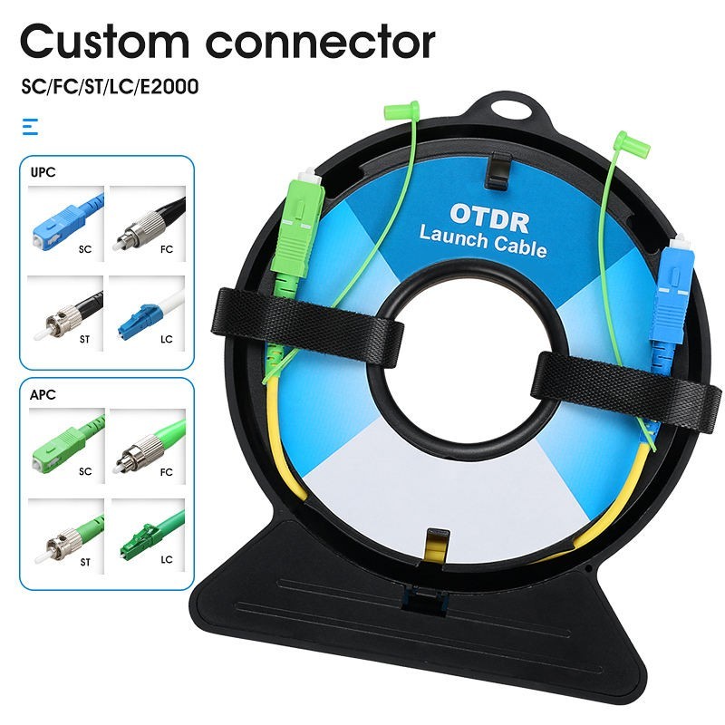 SC/FC/ST/LC-UPC/APC OTDR Test Extension Line Fiber Optic OTDR Launch Cable Box
