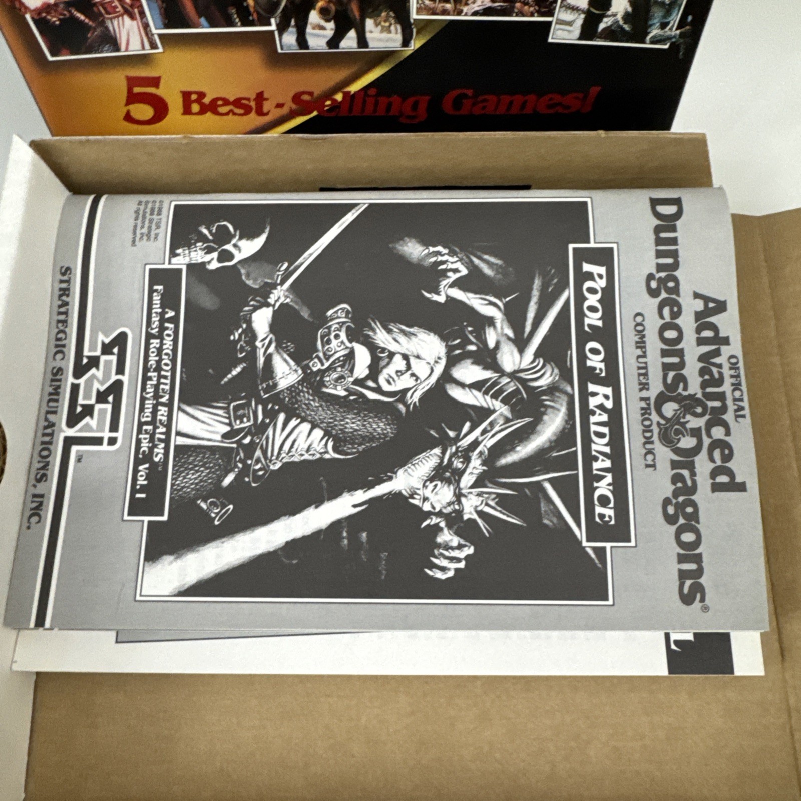 Advanced Dungeons & Dragons Collectors Edition Macintosh Mac Computer 5 Game D&D