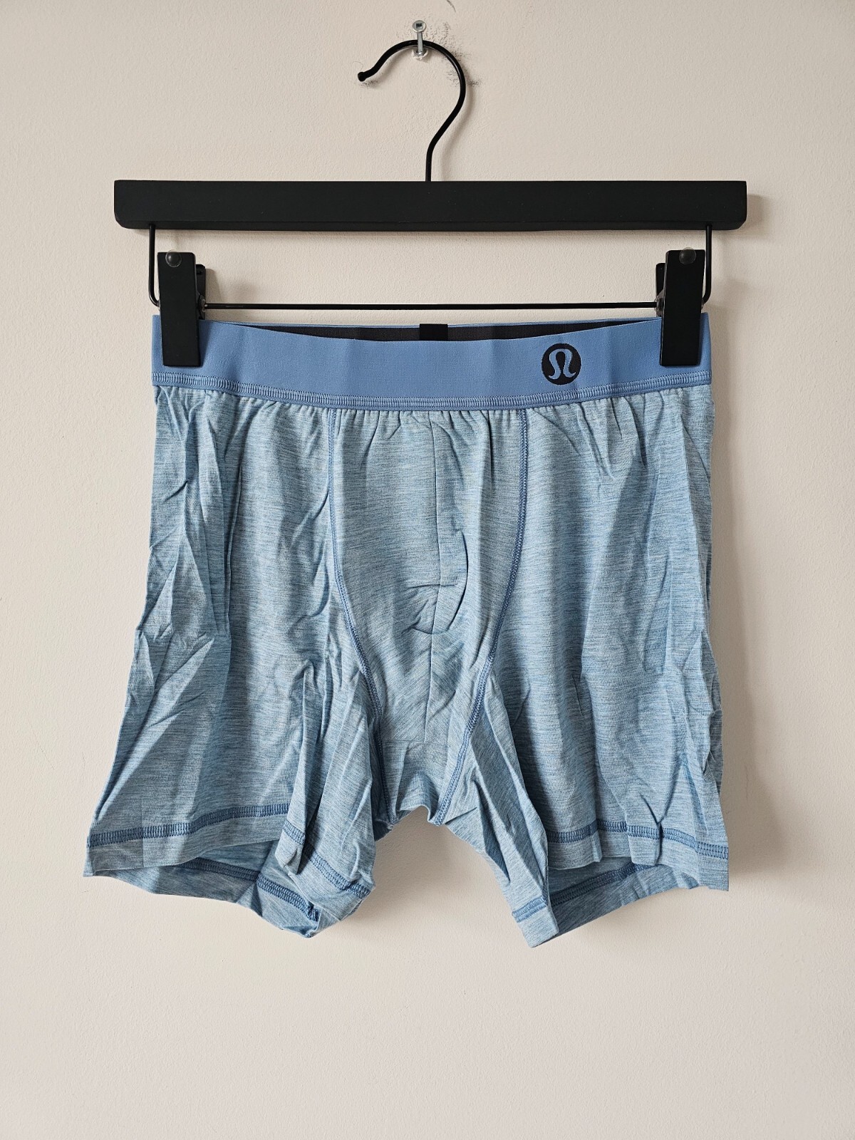 NIB LULULEMON HHUB Heathered Mach Blue Always In Motion Boxer 5" Large