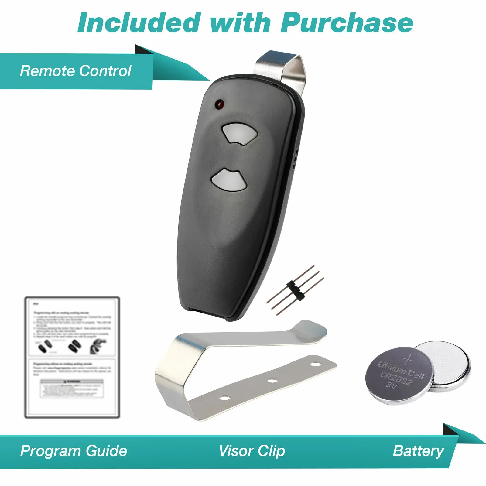 New Garage Door Opener Remote for Marantec Harrison Martin M3-2312 Program Pin