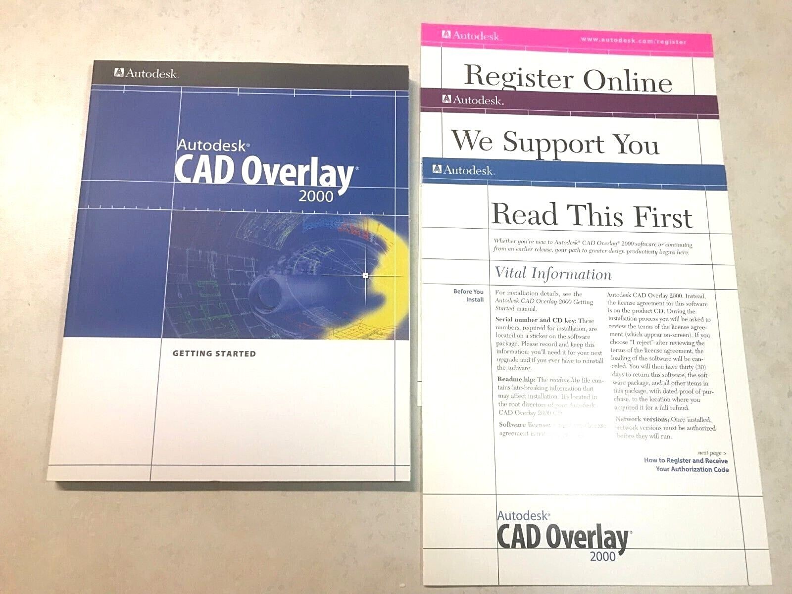 AutoDesk CAD Overlay 2000 Education Version