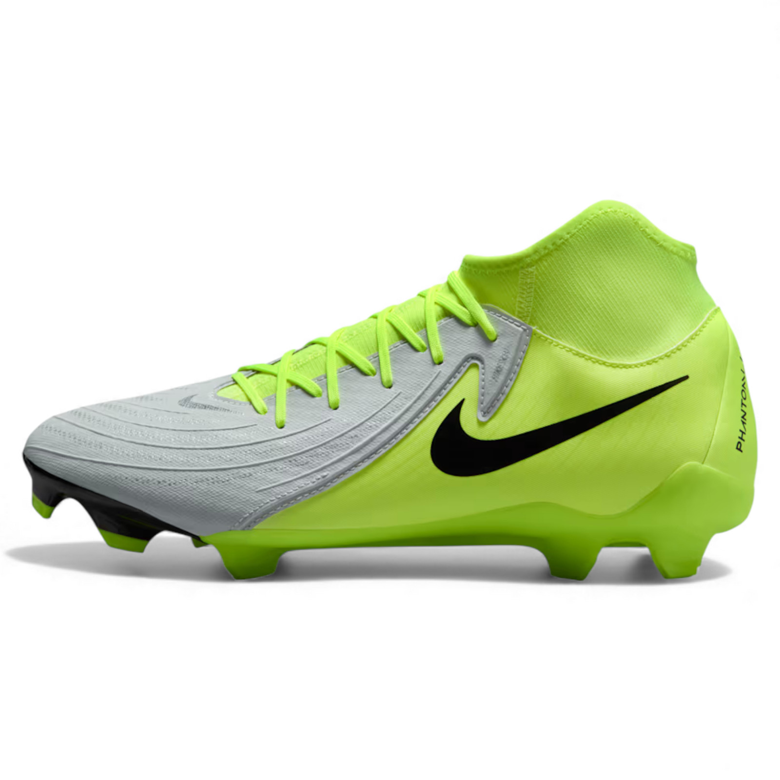 Nike Phantom Luna II Academy Fg/Mg FD6725-003 Yellow Soccer Cleats Men’s 11.5