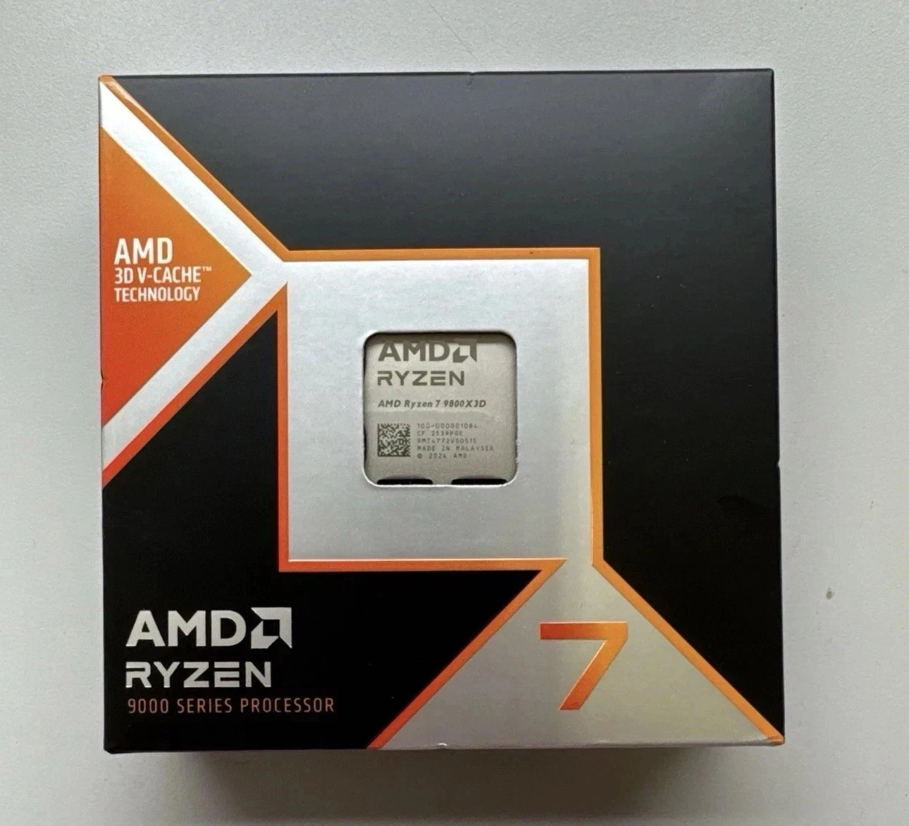 Share AMD Ryzen 7 9800X3D 5.20GHz CPU 8-Core 16-Thread Brand New