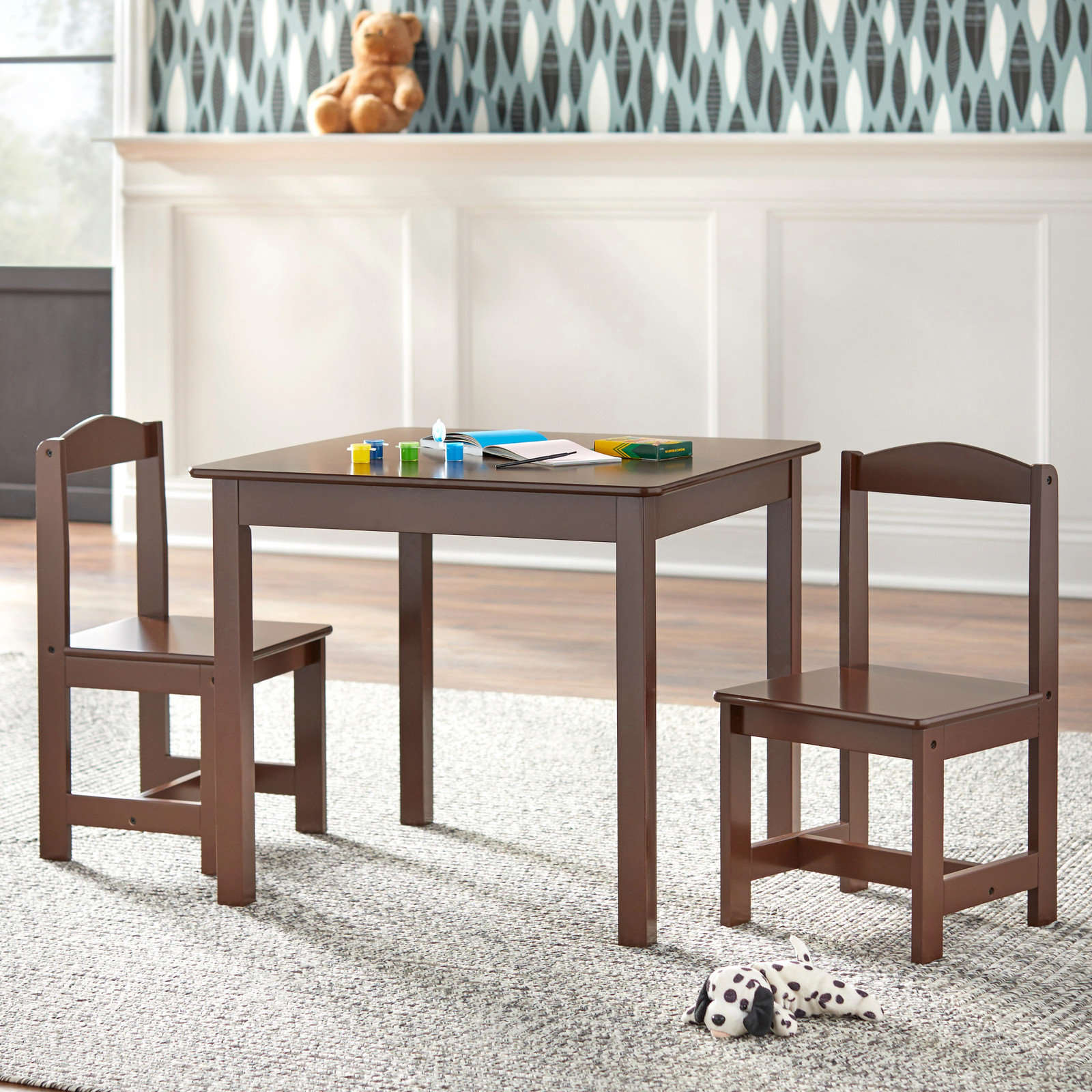 Simple Living White 3-piece Hayden Kids Table/Chair Set